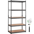 lbs Adjustable Unit Rack 5-Tier Shelving Garage Storage Storage Load 2000 BENTISM