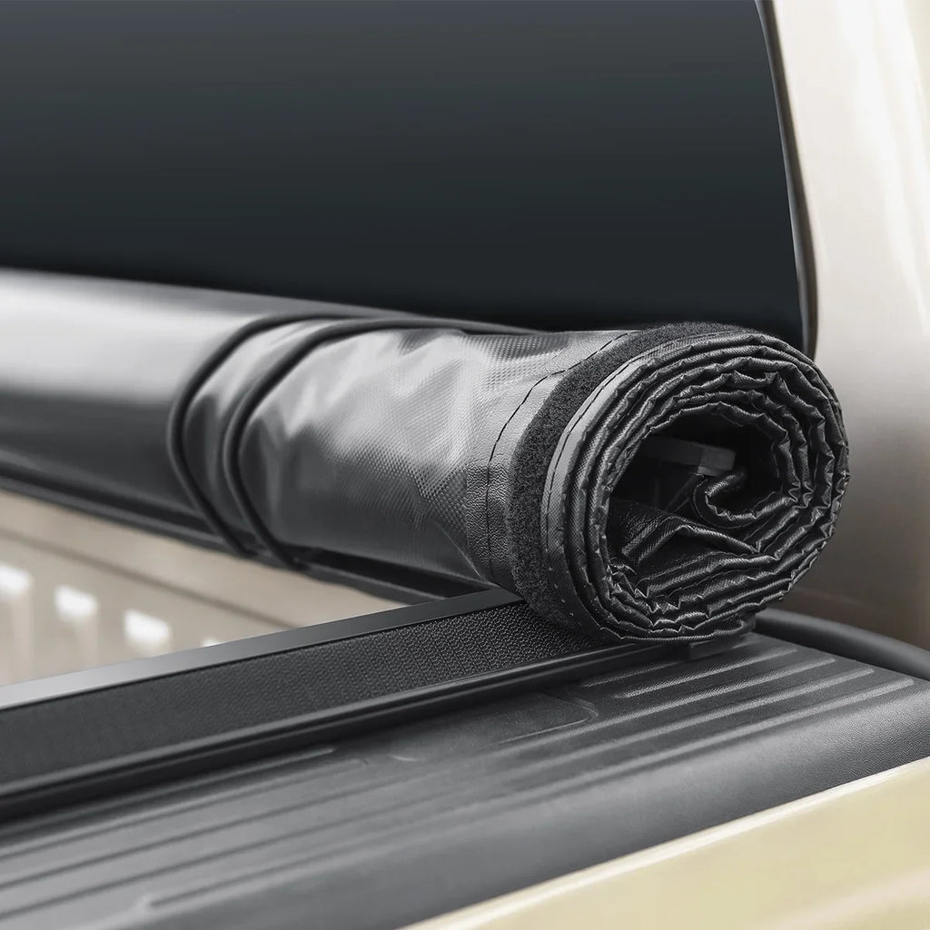 Auto Fits Truck Drive Bed Bed up Tonneau Roll Ranger Ford 6Ft 19-23 Soft Cover