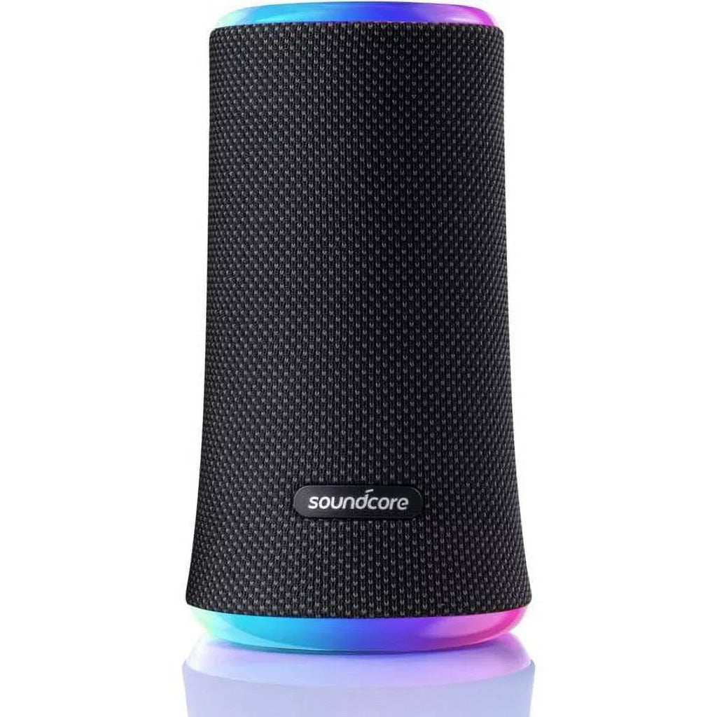 Anker Black Waterproof (Refurbished) Bluetooth Speaker Wireless 2 Flare by Restored Soundcore Portable