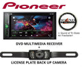 AVH211EX Receiver License Camera with Pioneer Plate Backup Multimedia