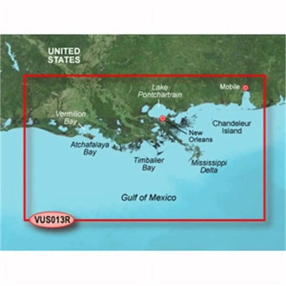 BlueChart Garmin Vision g3 Charles HD Lake