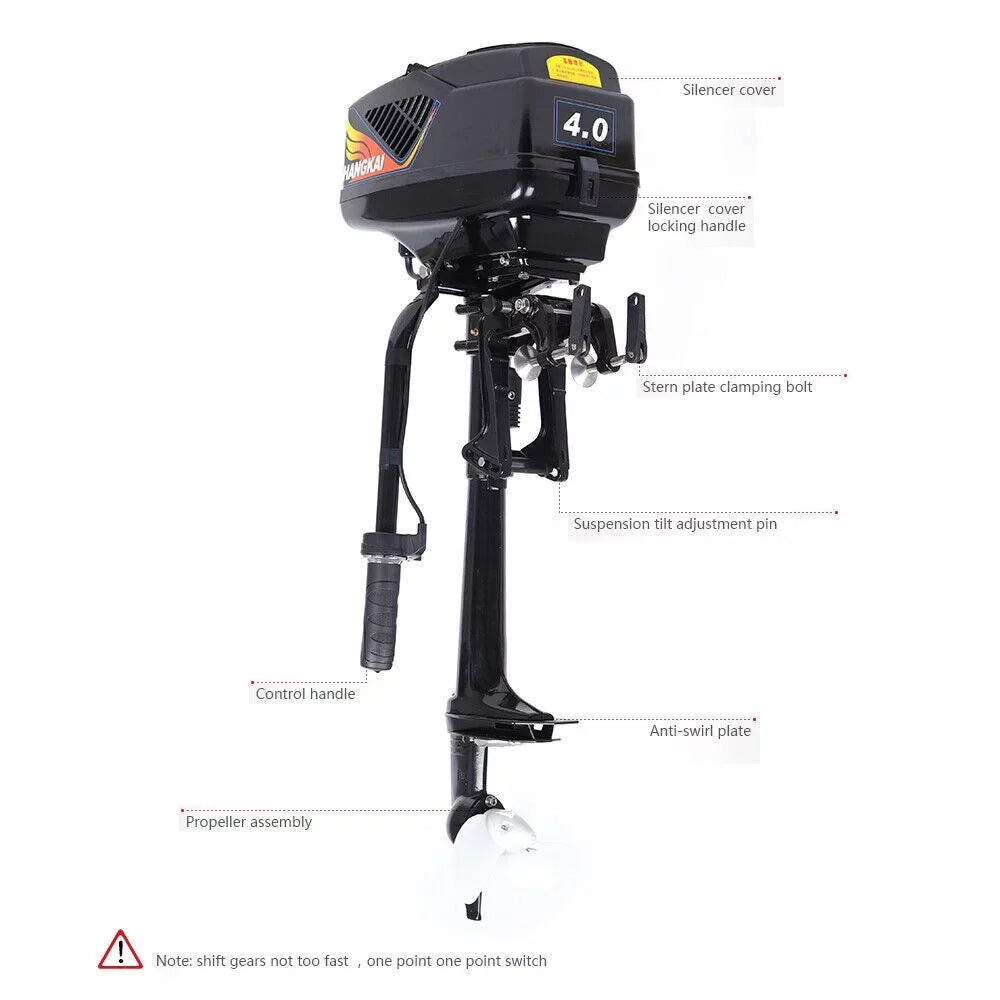 Boat Engine Fishing Brushless Electric Motor HANGKAI Motor 1000W Trolling Outboard 48V