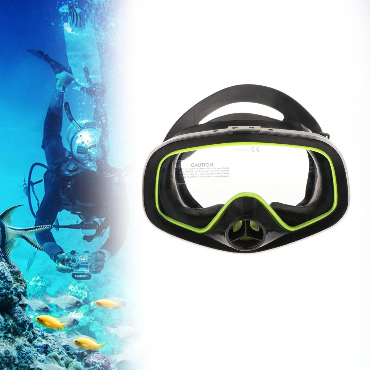 Yellow Pool Lightweight Goggles, Snorkel Goggles, Snorkel Goggles, Goggles, Swimming Diving Diving Swimming Surf AMLESO , Snorkel