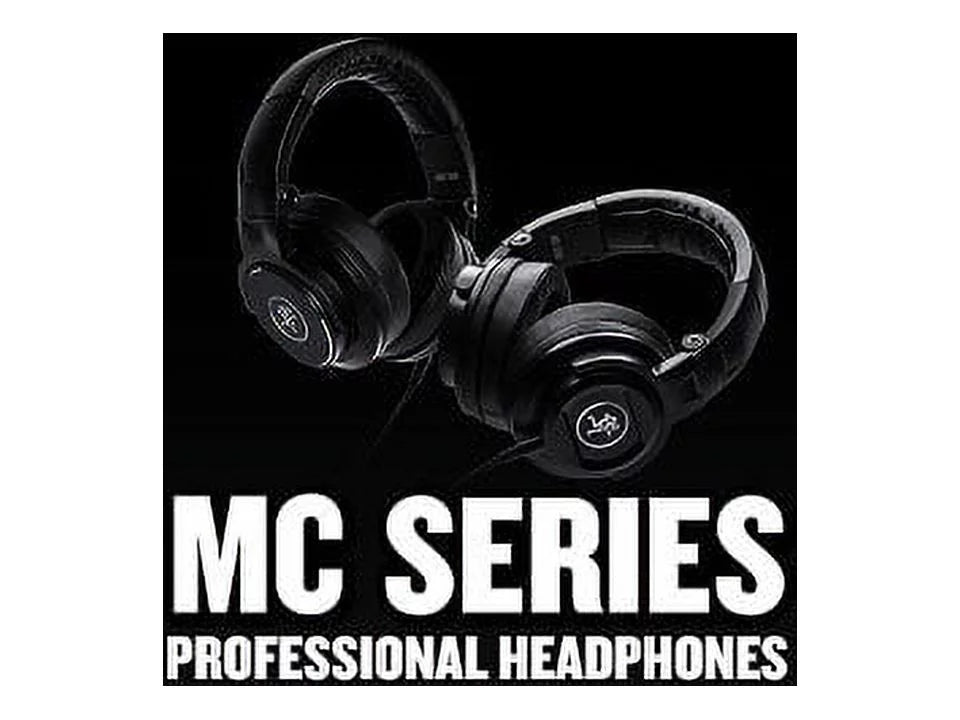 Mackie Studio Closed-Back Headphones High-Performance Professional MC-150