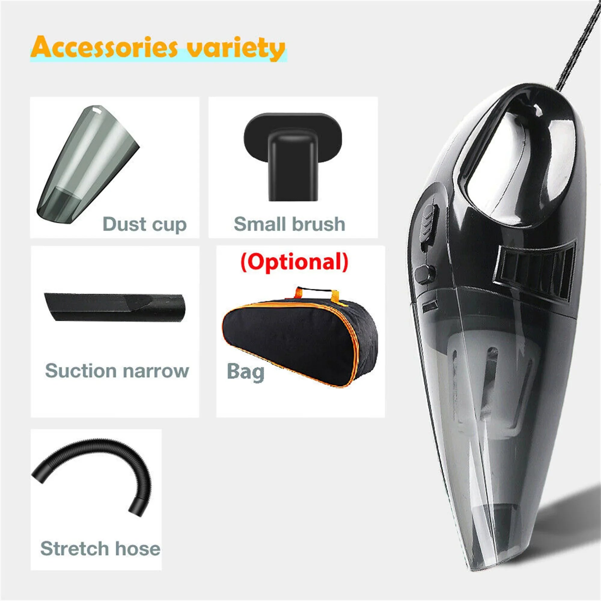 Home Vacuum Cyclone Cleaner Cordless Handheld Mini Cleaning Portable Powerful Suction Wireless Vacuum Vacuum Car KingShop Cleaner