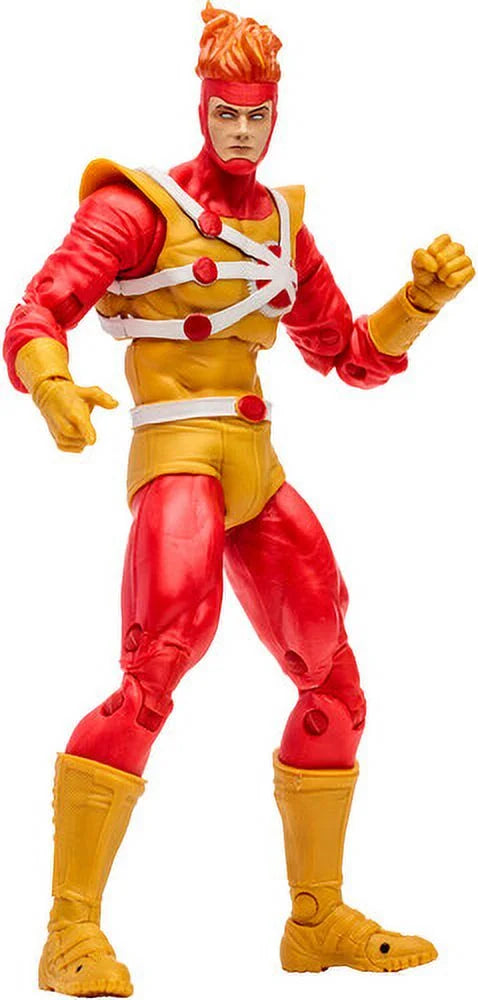 On Firestorm McFarlane (Cris Figure Collector Action Earths) Infinite DC Edition