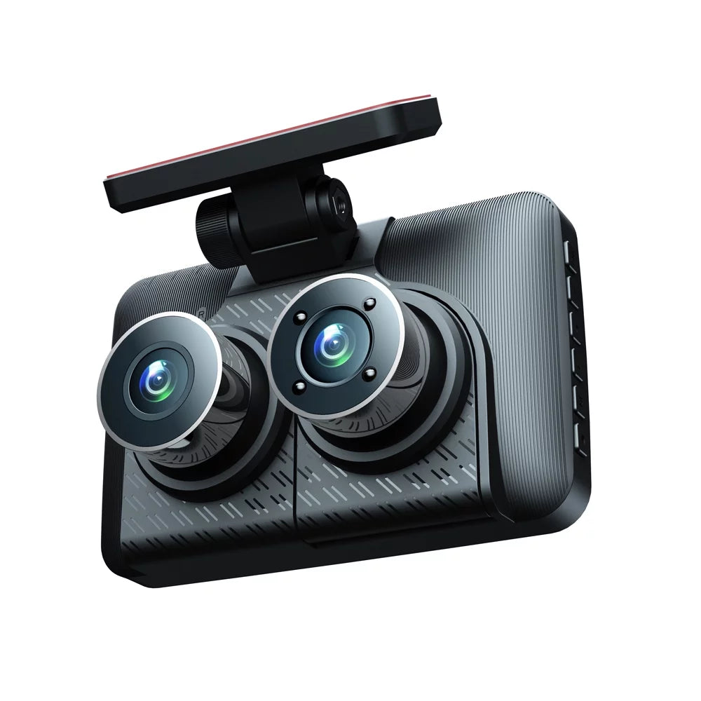 3 HUIOP Car ERYUE Cameras Dash Camera Cam,Wide Dash Car Car 4in Rearview Camera Car Safety Mirror QISUO Clear Video Cam Wide Dash Spirastell Auto Car