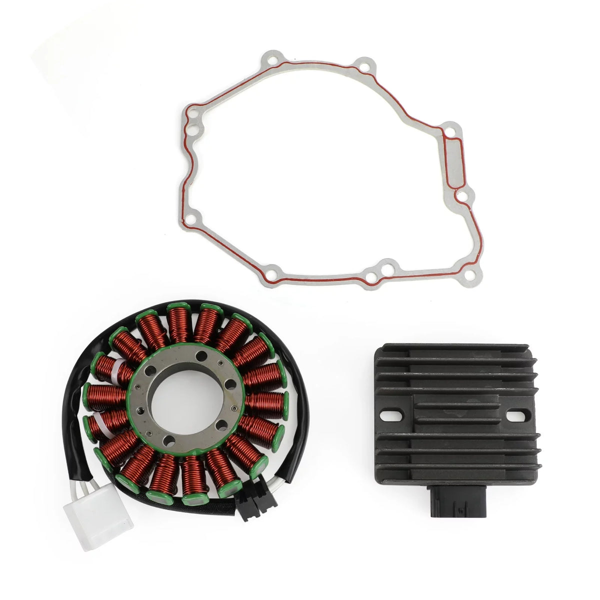 YZF-R6 Magneto Stator+Voltage For R6 Yamaha YZF Coil Rectifier+Gasket 2006-2016