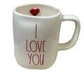Heart Mug with Rae Dunn You Inside I Love