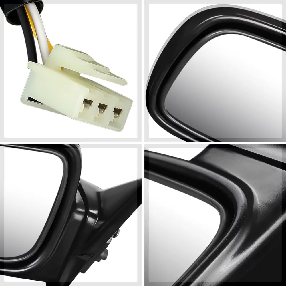 View Right Door Side Power Civic For 90 Passenger 89 Door Operated Rear Mirror Espejos Sedan Honda 1988-1991