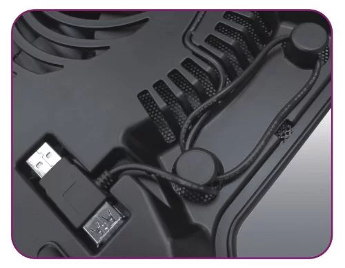 Master Pad X-Slim NotePal Fan with Cooler 160mm Laptop Cooling Ultra-Slim (R9-NBC-XSLI-GP)
