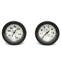 Black 3 69921 Inch 69922 Silver 1/4 Teleflex Boat | Gauge Set