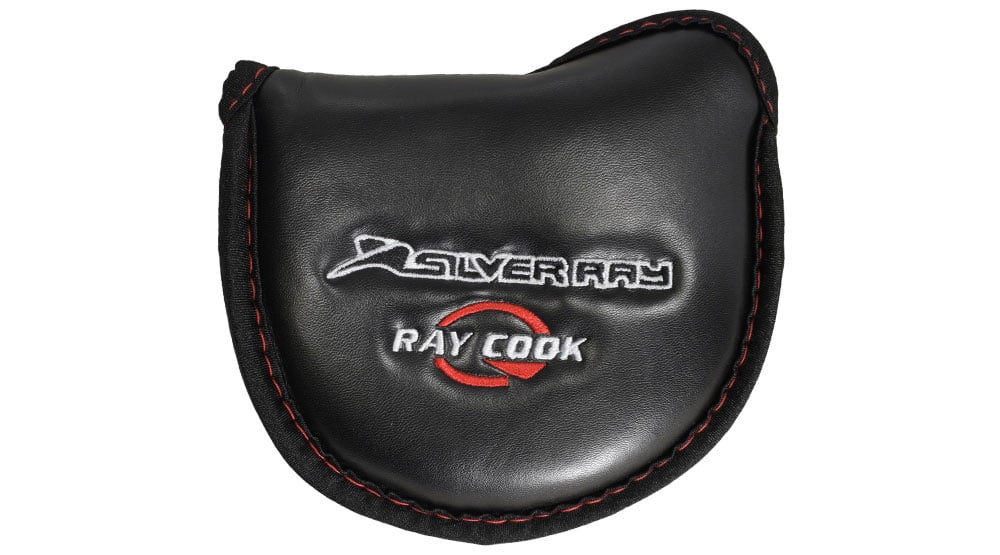Golf 34" Ray SR400 Shafted Cook Putter Black Ray Center Silver
