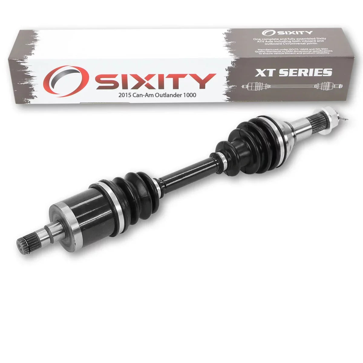 Axle Can-Am - XT 1000 compatible Sixity Front with 2015 Left 4X4 EFI STD Outlander