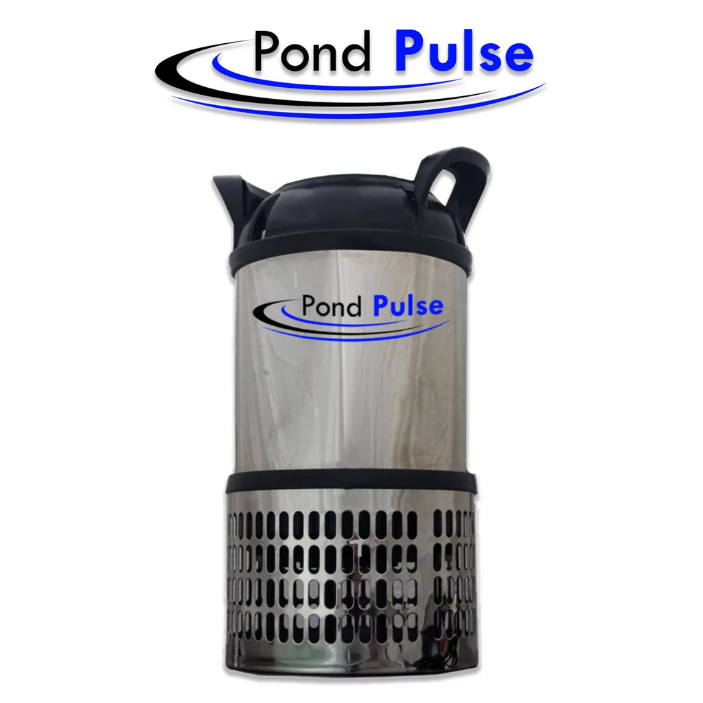 w/ Ponds, Water Submersible 15,000 - Hybrid Pulse Drive Gardens for PP-15000 GPH Power Cord 30' Waterfalls PONDS Pond HALF Pond OFF Pump Free and