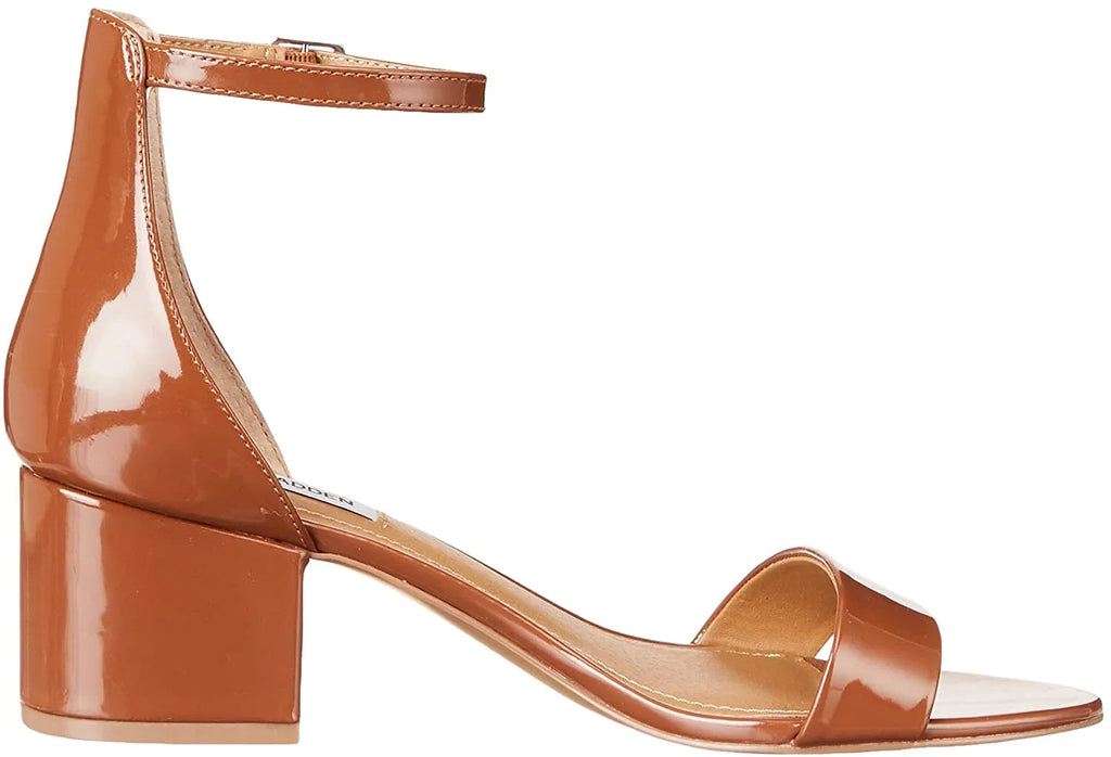 Wide 6 Cognac Womens Sandal Steve Width Ireneew Dress Madden Patent