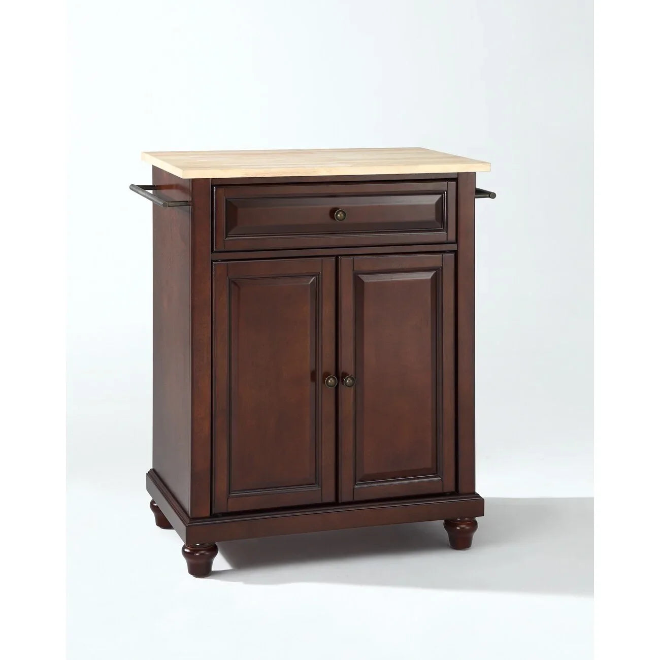 x Crosley Island/Cart - Crosley 35"h Portable Wood Top Kitchen x 18"d Furniture Cambridge 31"w