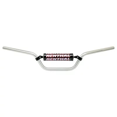 Renthal Aluminum Bike 50/70cc Handlebar Silver 2000 for LX3 7/8" LEM Play