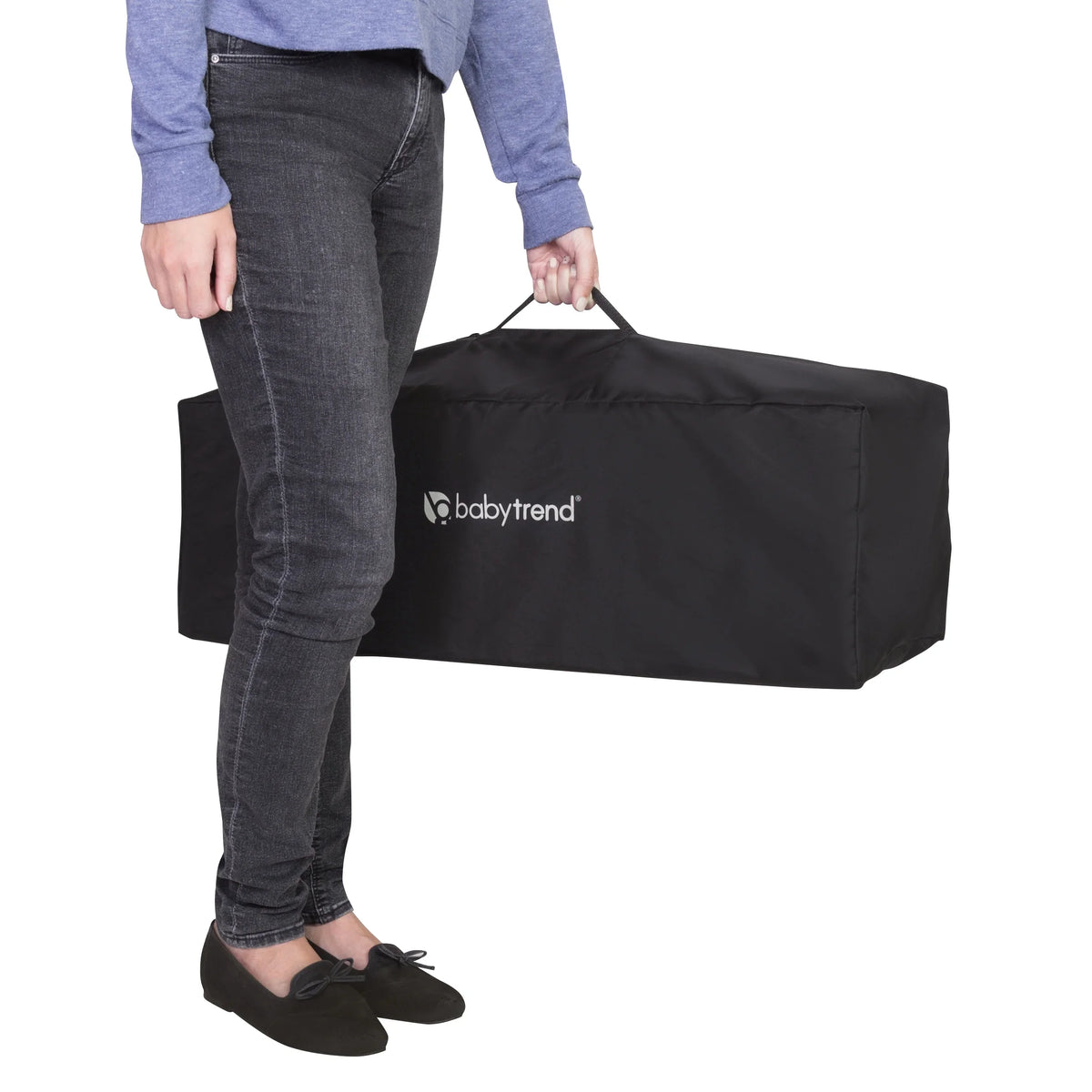 Portable Trend ¨C Playard with Flat Twinkle Baby Unisex Grey, Bassinet