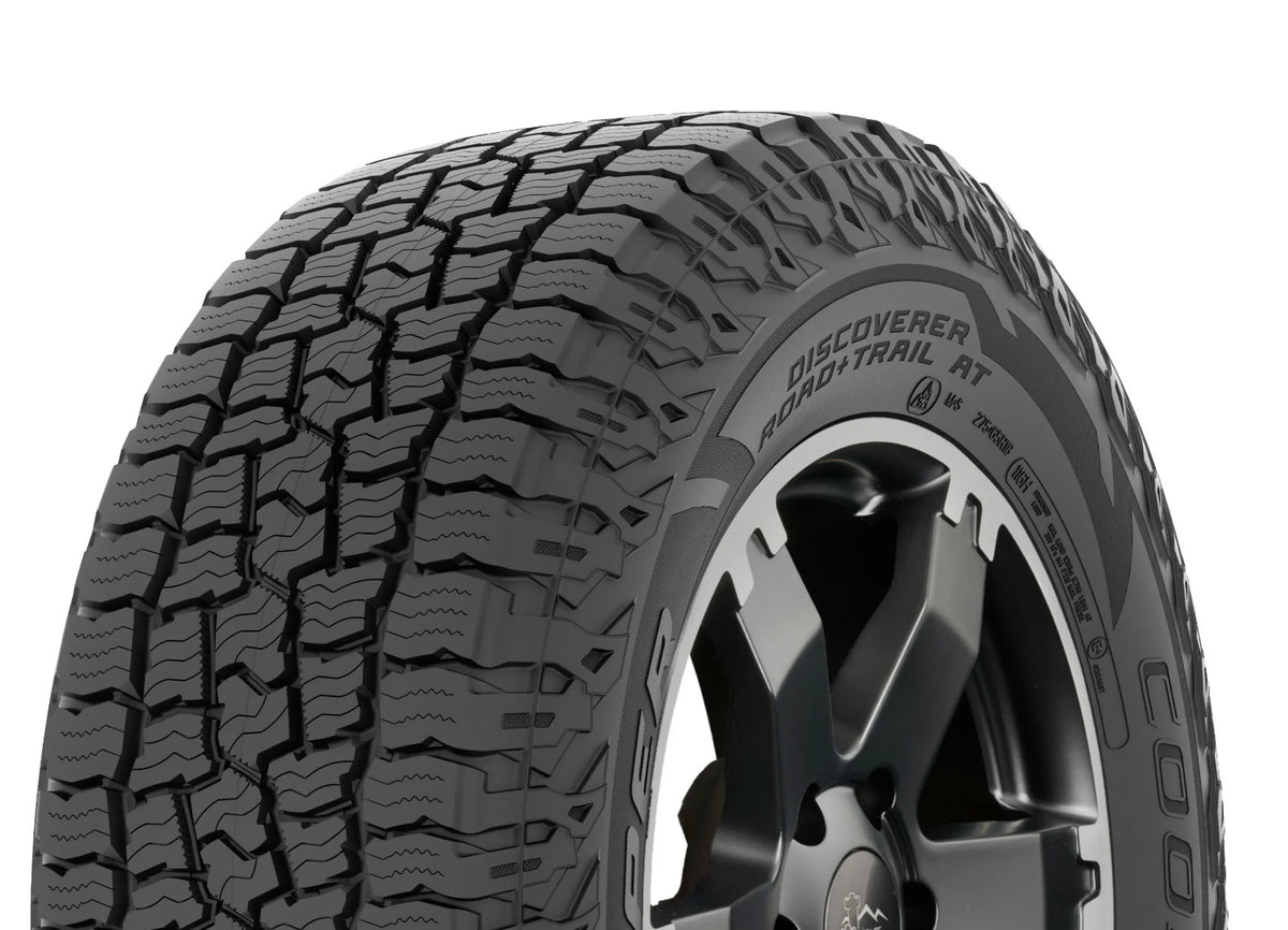 225/75R16 Tire All-Terrain Road+Trail Cooper 104T AT Discoverer
