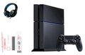 AXTION with Kit PlayStation Black Console Headset BOLT Cleaning 4 Gaming 500GB Sony Bundle New Like