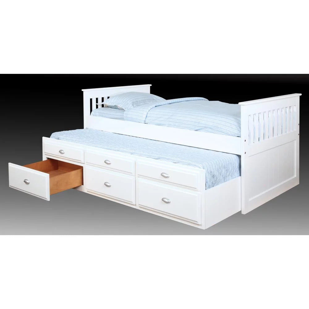 Bernards White Captain'S Logans Bed-