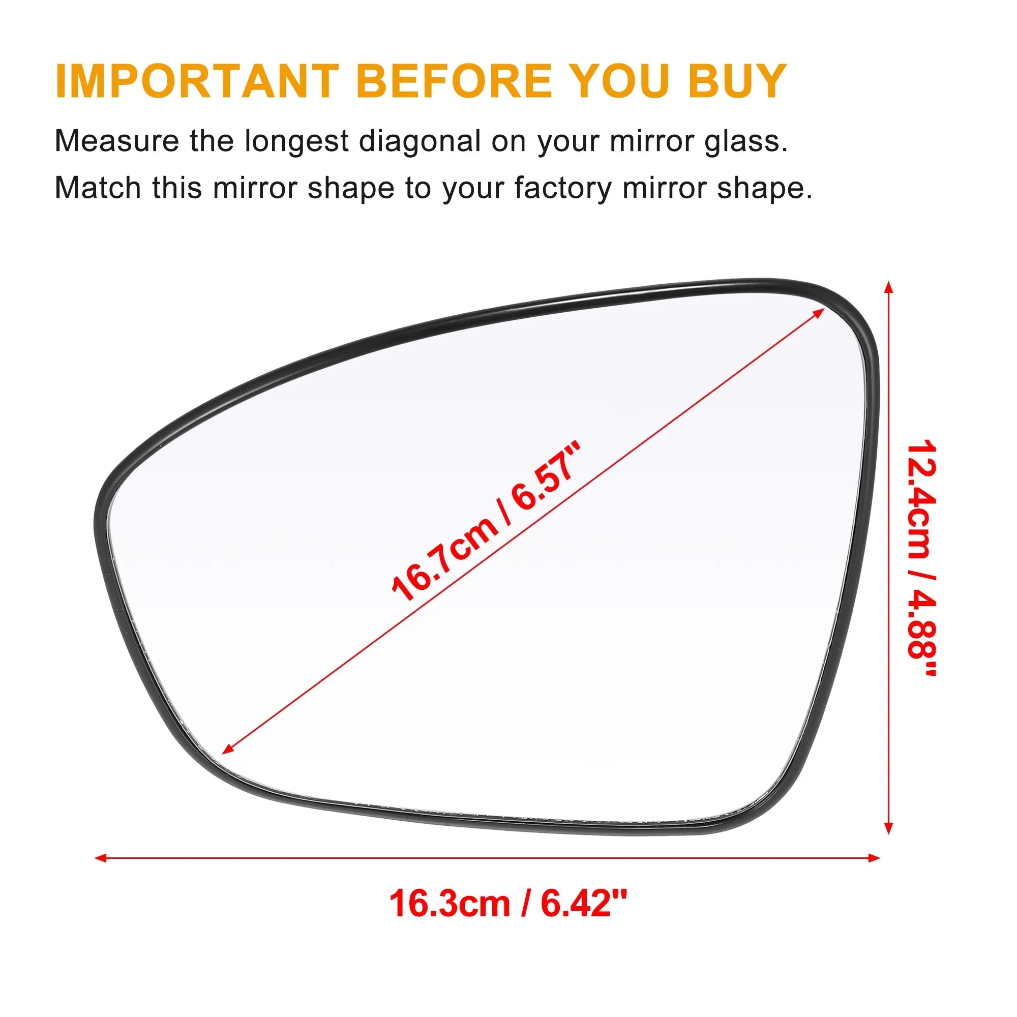 for Replacement Vehicle Heated Plate Nissan 2020 Left Driver Mirror Side Glass Rearview Backing 2021 Car Sentra with