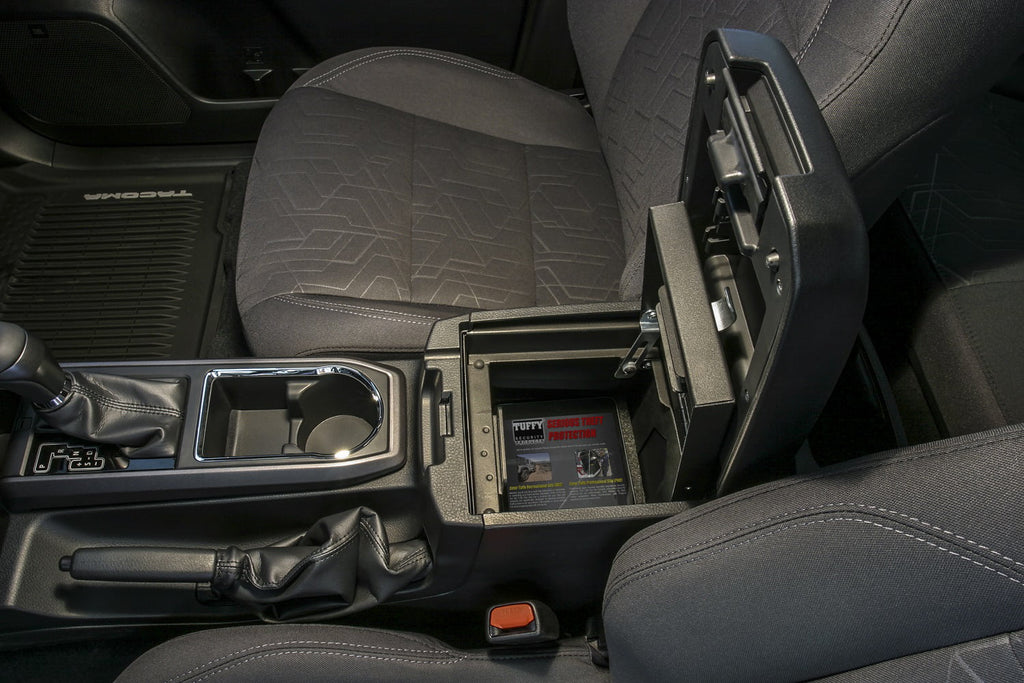324-01 Black; Tacoma Products Safe; Toyota Console 2016-Current Tuffy Security