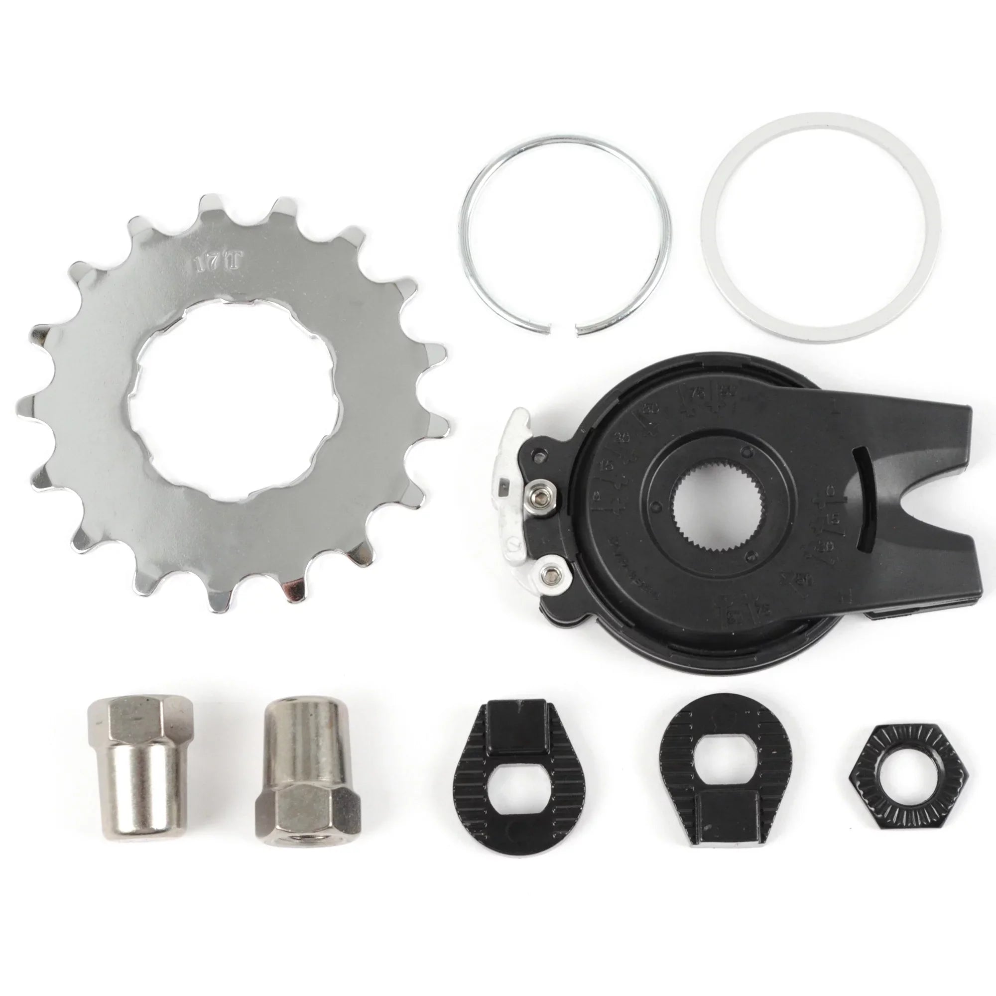 32h Internal Roller Hub C3 New Gear NuVinci Bicycle N330 Brake CVP Black // Rear