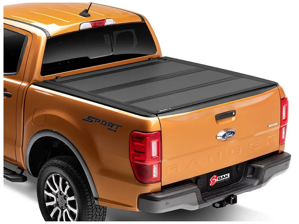 2023 - BAKFlip | Hard 2019 MX4 Cover | BAK 448332 Folding RealTruck Tonneau 5' 1" (61") Truck Bed with by Compatible Bed Ranger Ford