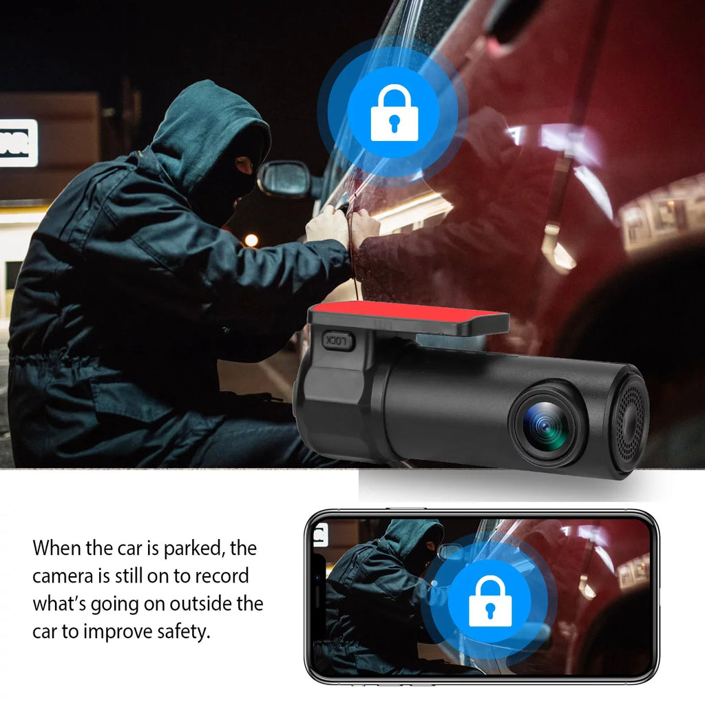 170¡ã Looping WiFi 1080P Lighter iMounTEK HD with Recording Recorder App Cable Car Dash DVR G-sensor Cigarette 11.2ft Camera Cam Wifi