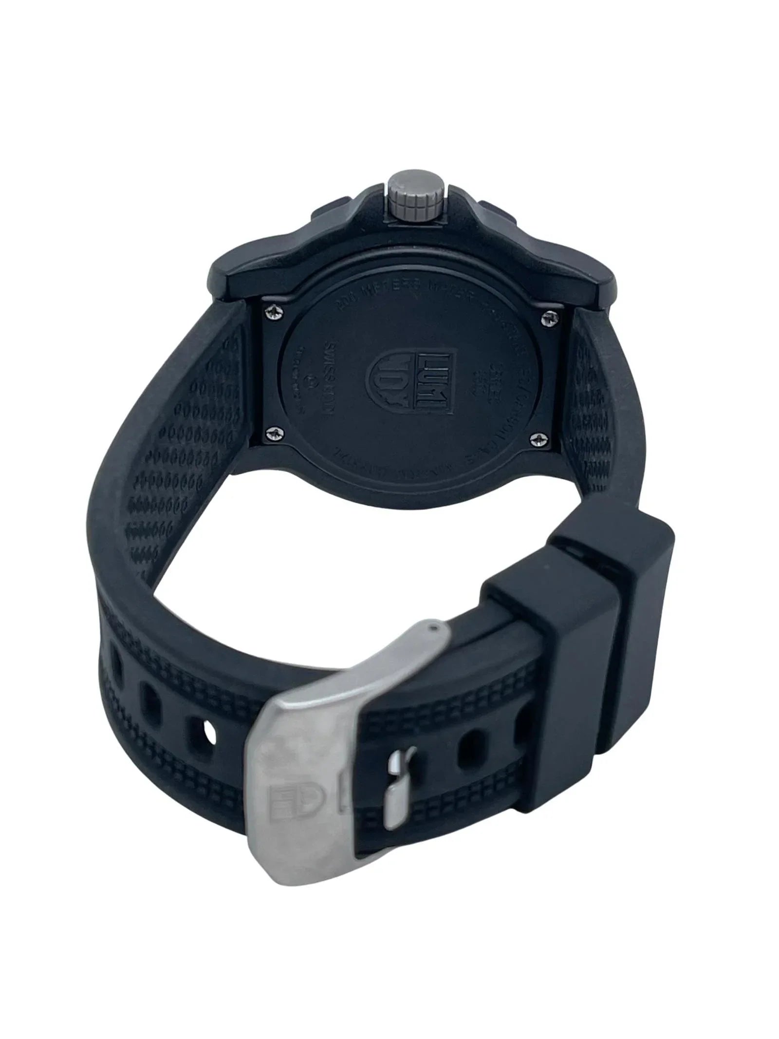 OPS XL.8813.LM Quartz Mens Watch Seal Black Pre-owned (Good) Navy 44mm