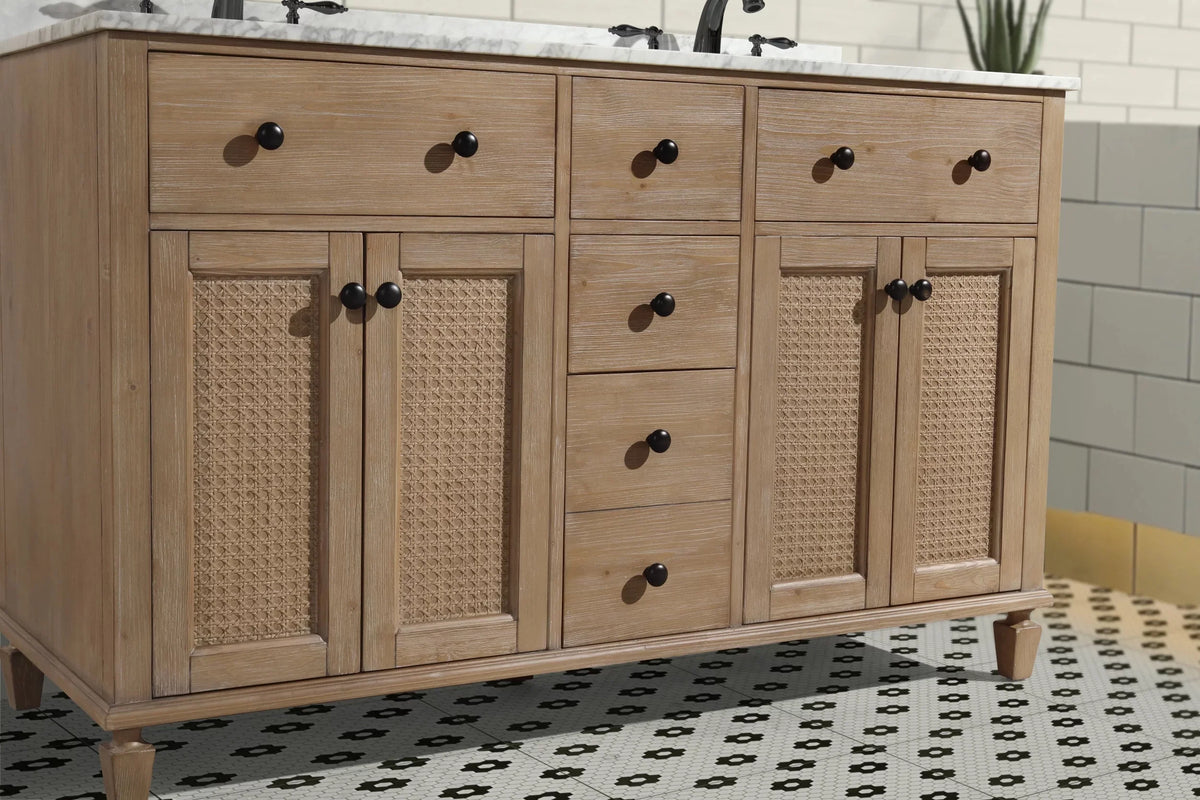Annie Fir Vanity Weathered Bathroom 55