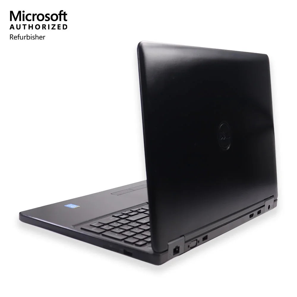 (Refurbished) 8GB Keyboard Windows HDMI 512GB Restored PC Laptop with Notebook Dell Business, Professional E5550 SSD Laptop - For 10 Wi-Fi Backlit 15.6" and