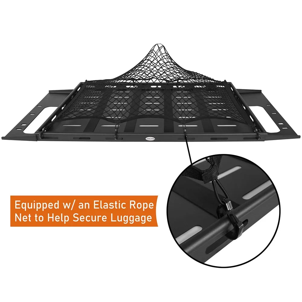 Door 4 2023 2022 Cargo Ford Bronco Hooke Road Storage Rack Rear 2021 for Hardtops Basket