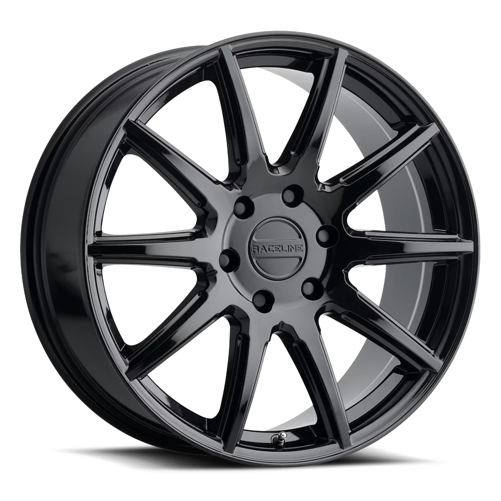 6X139.7 SPIKE K1500 LT, +15mm 2014 Raceline 159B-SPIKE CHEVROLET 18X8 BLACK K1500 Aluminum SILVERADO Cast Wheel, select: GLOSS Fits 2015-2018 CHEVROLET 18" SILVERADO