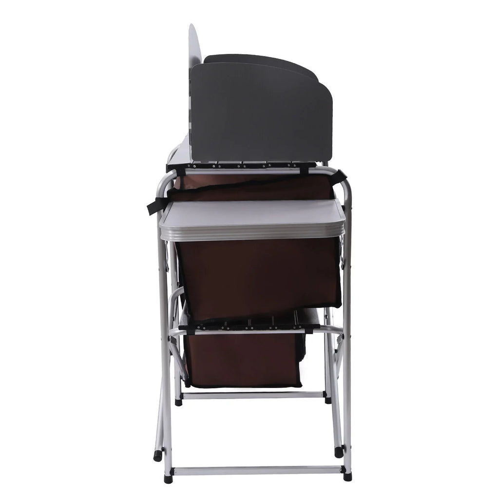 Kitchen W/ Table Folding Camping Foldable FETCOI Grill Tabletop Portable Station