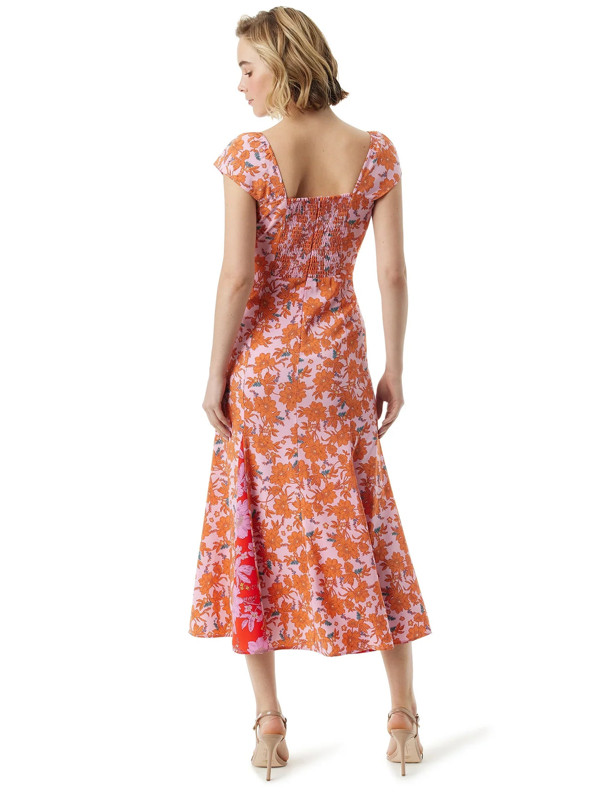 Sleeve Flare Dress Women's Simpson Cap Jessica