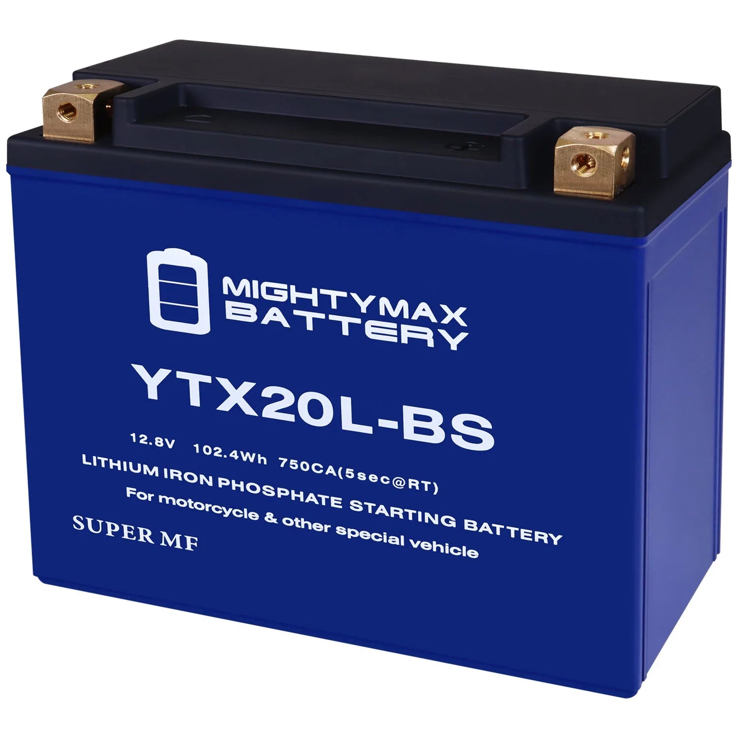 YTX20L-BS Bombardier Lithium compatible with 550 Replacement MXZ07-12 GTY Battery