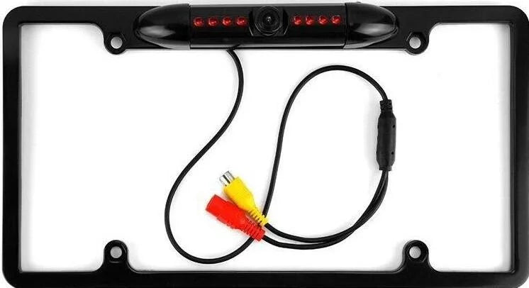 Black Vision For Frame KVT-7012BT Night Color Quality View - - Rear Kenwood Camera
