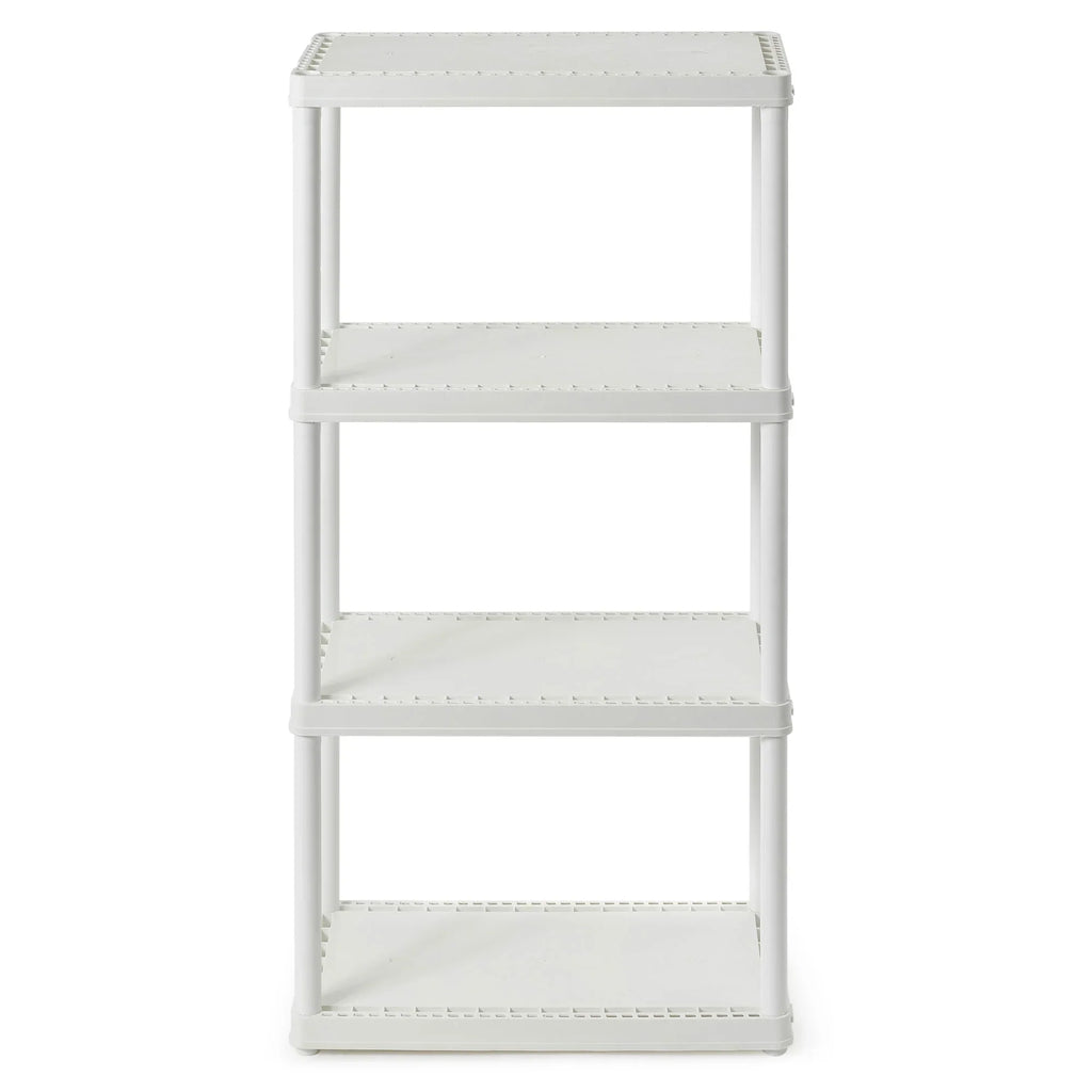 Set Height Unit, Living White Shelf (2 Light Pack) 4 Storage Gracious Duty