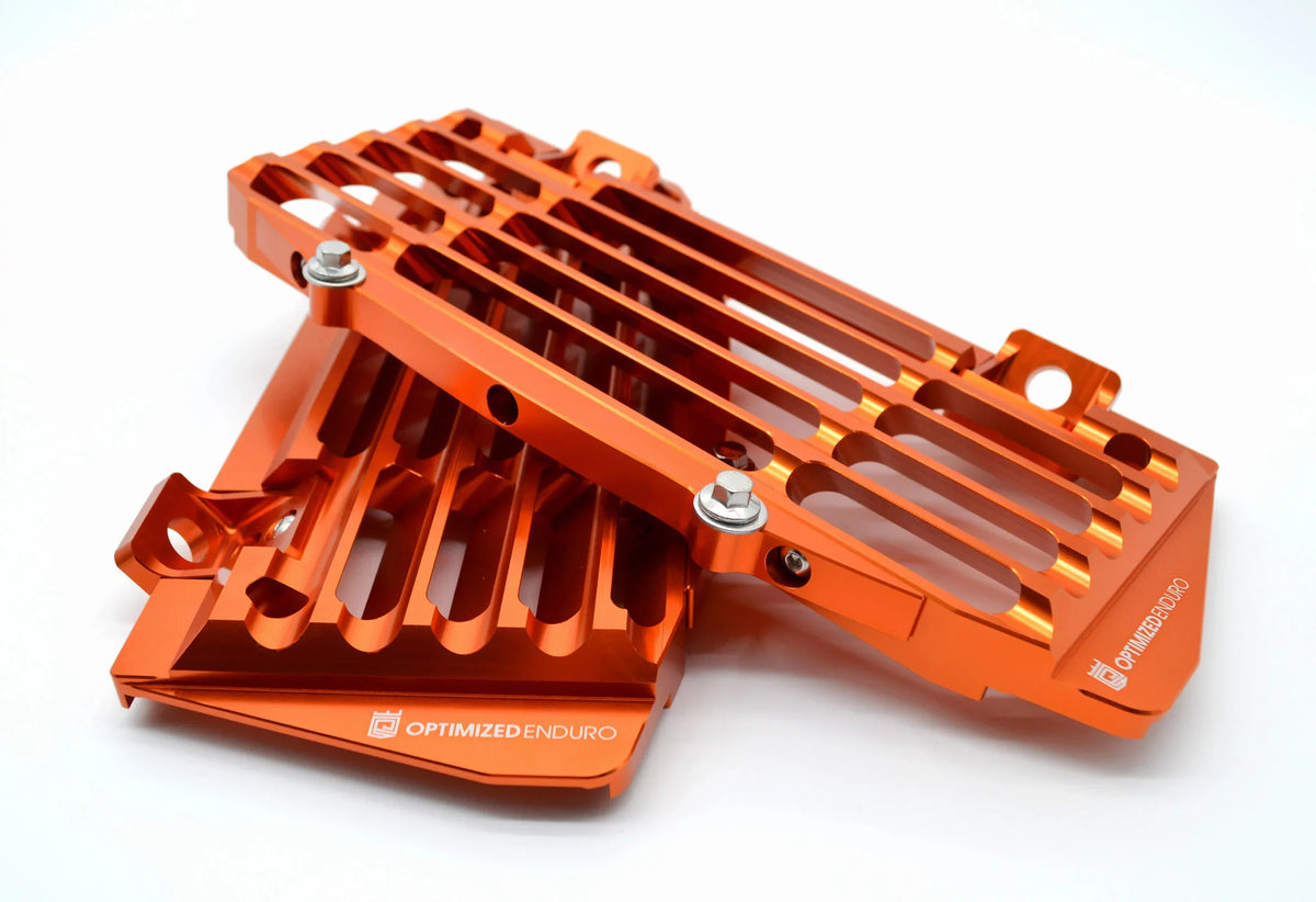 (Orange) Optimized Guards KTM Radiator 2016-2023 for Enduro