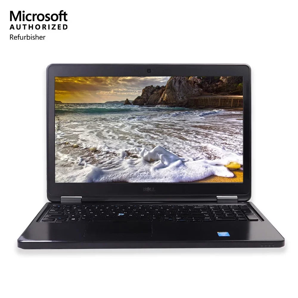 (Refurbished) 8GB Keyboard Windows HDMI 512GB Restored PC Laptop with Notebook Dell Business, Professional E5550 SSD Laptop - For 10 Wi-Fi Backlit 15.6" and