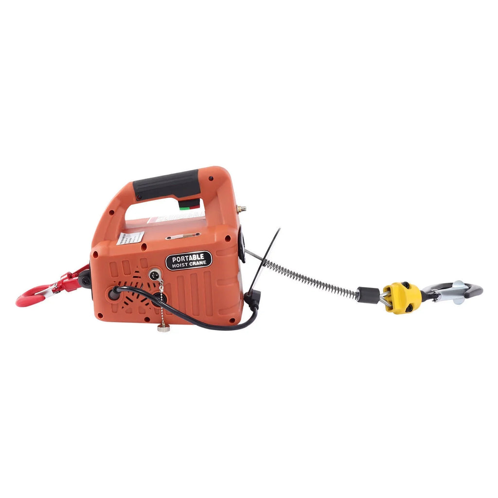 1100lbs Remote Wireless 3in1 Hoists Lift Portable TFCFL Crane Winch Electric