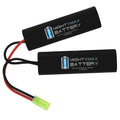 BATTERY EBB AMR-4 REPLACES NUNCHUCK 9.6V 2000mAh NiMH AEG AIRSOFT RIS