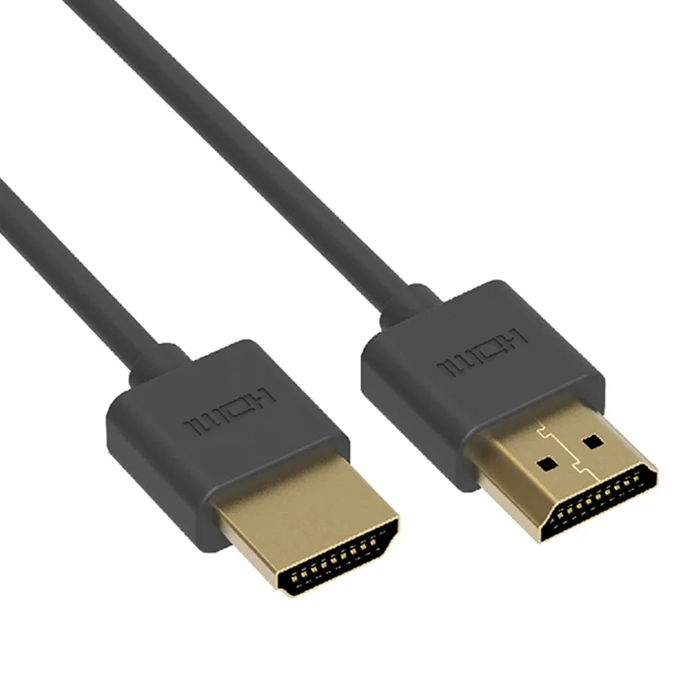 '- Slim (20 OD3.8mm Cable Central 4K/60Hz Cable 6Ft HDMI LLC Feet 6 Pack)