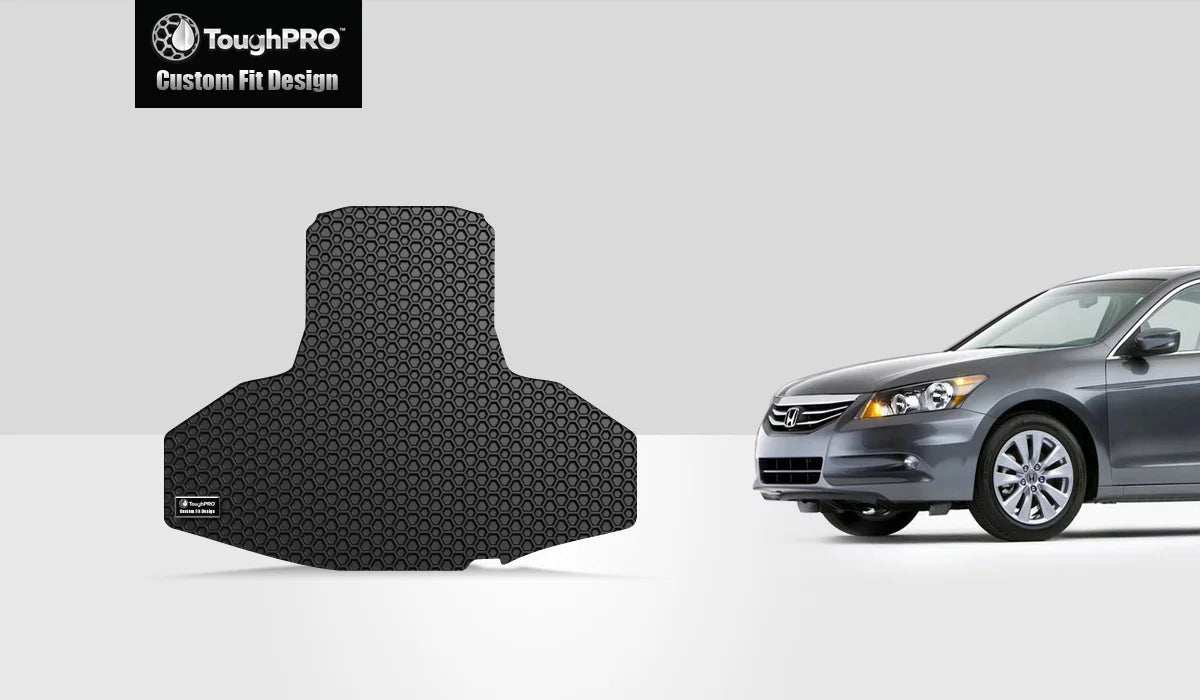 2011 Accord with Rubber Trunk HONDA Mat - - Heavy ToughPRO - All (Made USA) in - Compatible Black Duty Weather