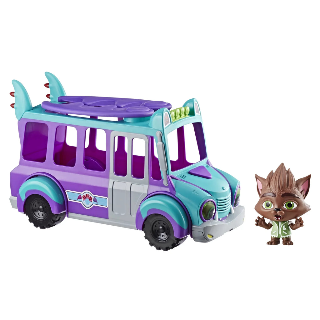 Sounds, and Netflix Toy Music Up Lights, Monsters Super Monster GrrBus with Bus 3 Ages and