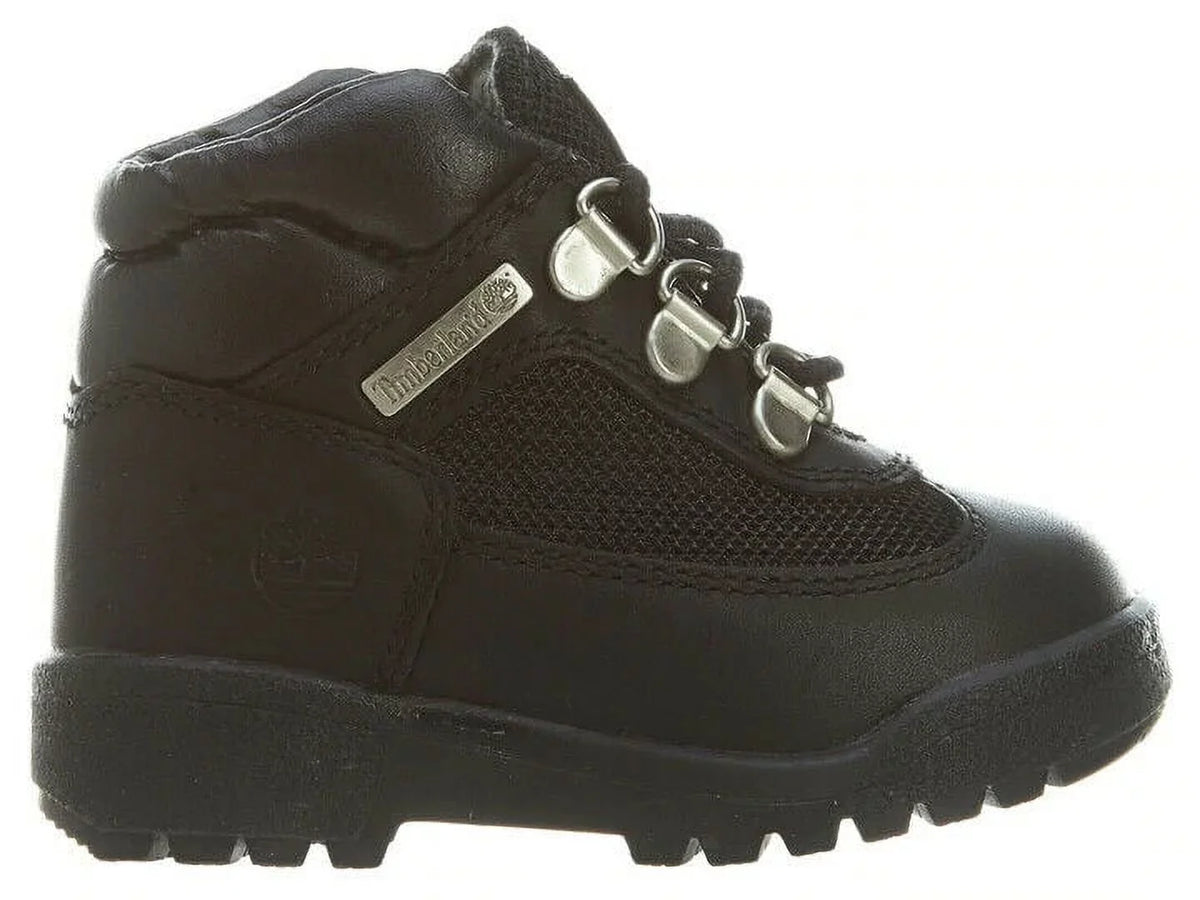 BS379 (6.5) Shoes Black Baby 15806 Toddler Boot Timberland Field & Leather Mesh