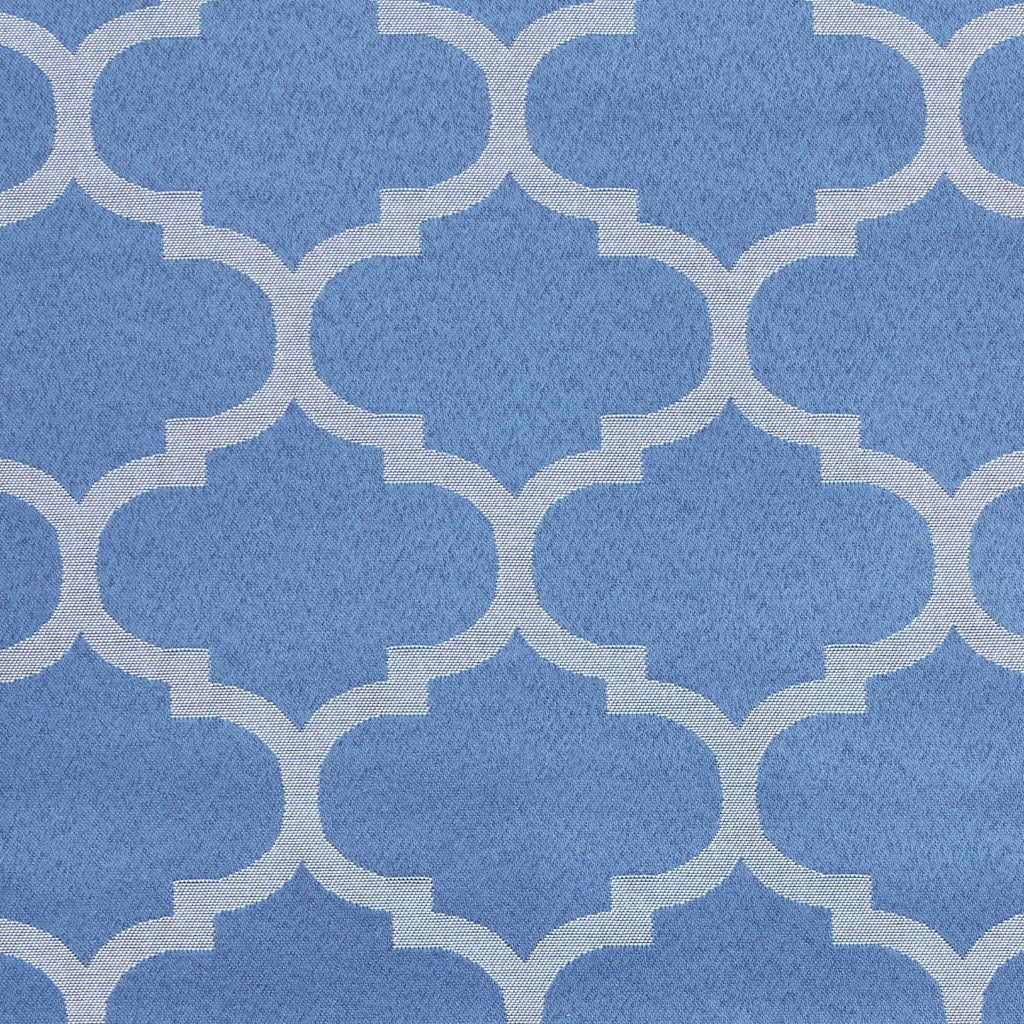 31"x64", Trellis Exclusive Roman Total Indigo Montague Home Blackout Shade,